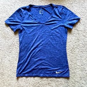 Nike Dri-Fit V Neck Short Sleeve